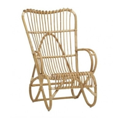 Rocking chair rotin, 97 cm