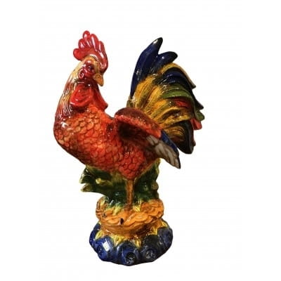Coq en céramique, 50 cm