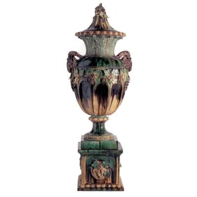 Vase d'ornement en céramique