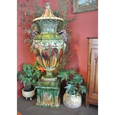 Vase d'ornement en céramique